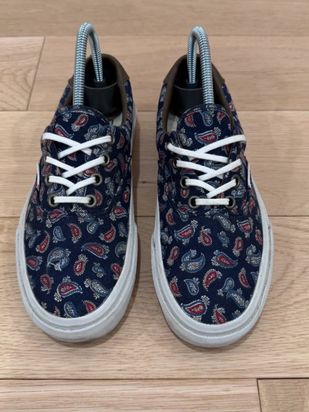 Vans Premium Authentic Shoes Blue Paisley Women's 5 US
